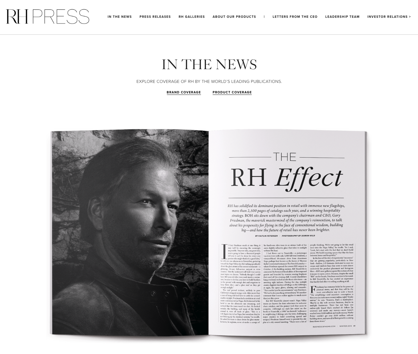 RH Press Hero Image